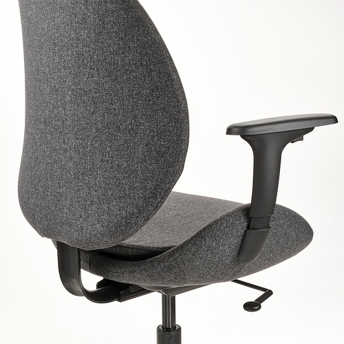 HATTEFJÄLL, silla de trabajo con reposabrazos. 9 de 10 abrir diálogo