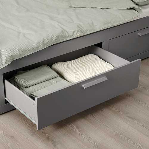 BRIMNES, day-bed with 2 drawers and 2 mattresses Twin. 5 of 7 open dialog