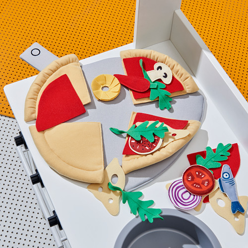 DUKTIG, juego de pizza, 20 piezas. 4 de 4 abrir diálogo