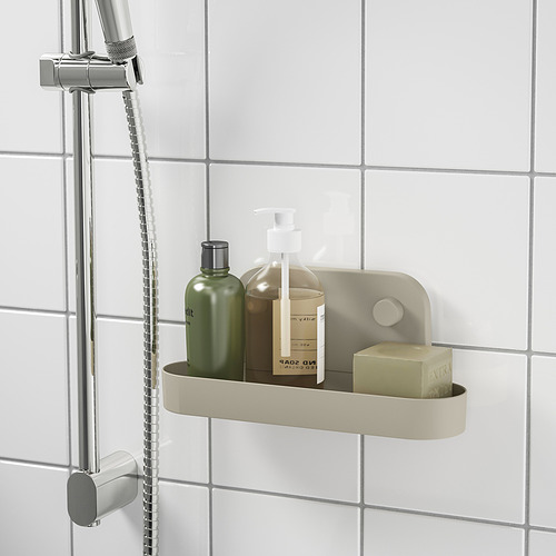 ÖBONÄS, wall shelf with suction cup. 2 of 9 open dialog