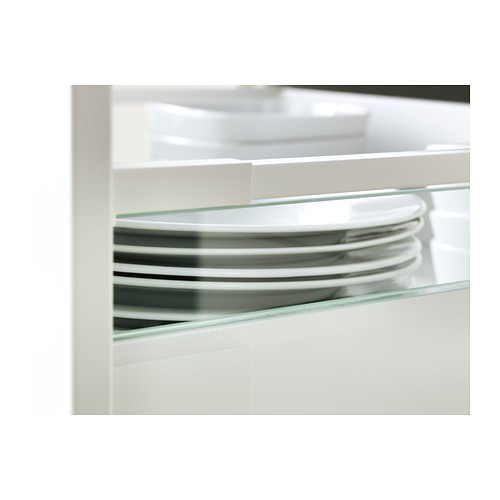 Laterales de cajón de cristal para MAXIMERA. Evita que los artículos sobresalgan y organiza el contenido de la cocina.