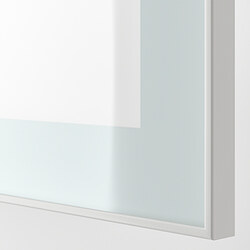 Measurement Illustration - BESTÅ display cabinet