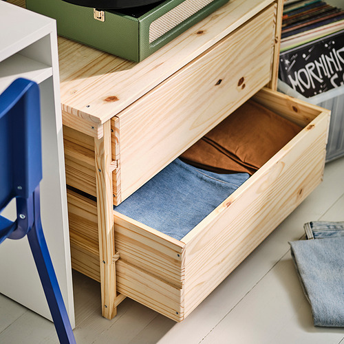 KRONÖREN, muebles de dormitorio, juego de 3. 3 de 11 abrir diálogo