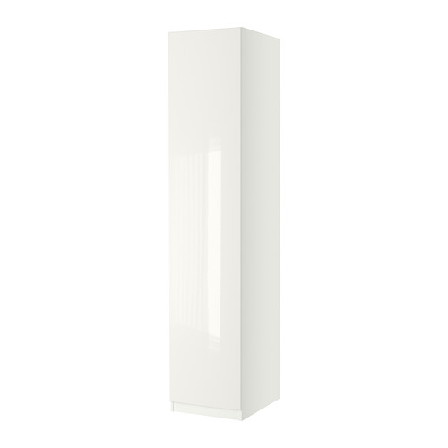 Armario PAX blanco: alto, de una puerta, moderno