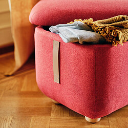 Ilustración de medidas - OSKARSHAMN sillón de orejas con reposapiés