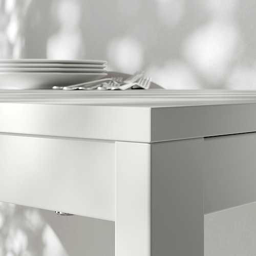 Measurement Illustration - VIHALS extendable dining table