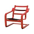 POÄNG armazón de sillón+respaldo bajo 
