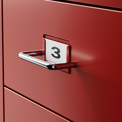 HELMER, drawer unit on casters. 5 of 7 open dialog