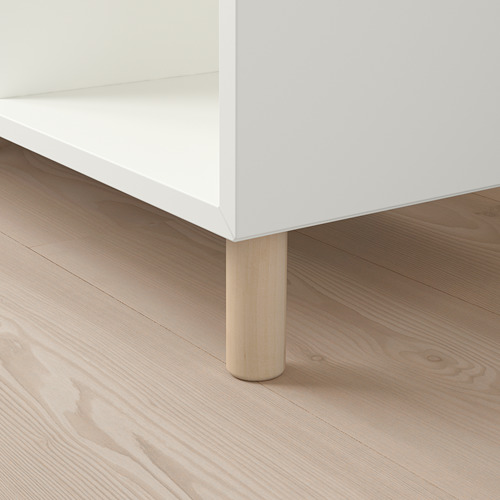 Measurement Illustration - EKET shelf unit with legs