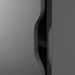 Measurement Illustration - ALEX storage unit on casters