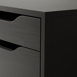 Measurement Illustration - ALEX drawer unit on casters