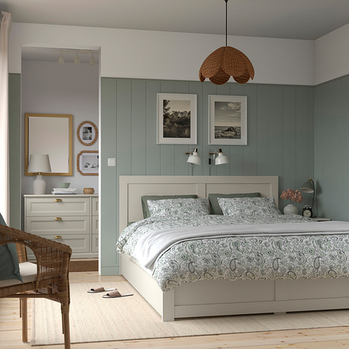 FÅGELFJÄLLET, base de cama+2 cajas almacenamiento. 2 de 9 abrir diálogo