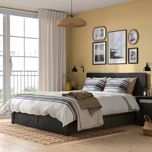 FÅGELFJÄLLET, base de cama+4 cajas almacenamiento. 2 de 9 abrir diálogo