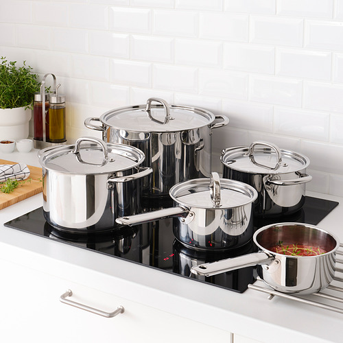 IKEA 365+, batería de cocina, 9 piezas. 4 de 5 abrir diálogo