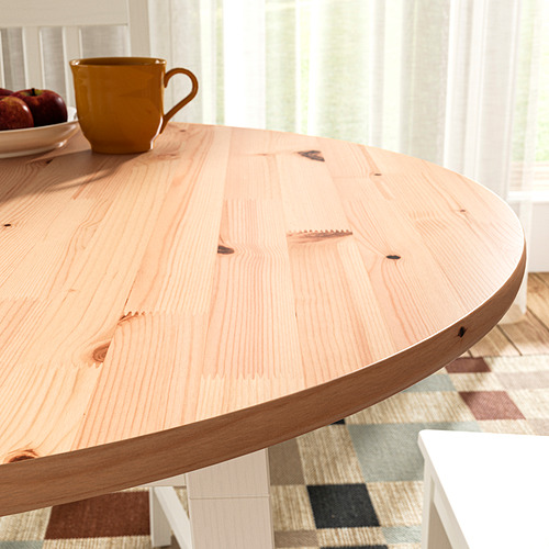 Measurement Illustration - PINNTORP/FRÖSVI round table and 2 folding chairs