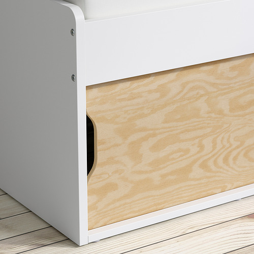 KLIPPUGGLA, base de cama+almacenamiento. 5 de 6 abrir diálogo