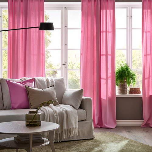 GINSTMOTT, curtains, 1 pair. 2 of 7 open dialog