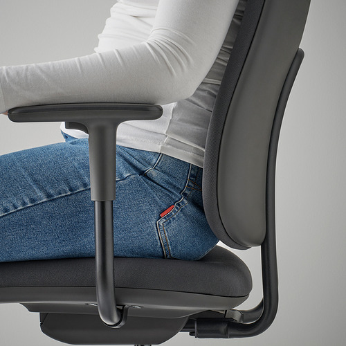 SMÖRKULL, silla de trabajo con reposabrazos. 9 de 12 abrir diálogo
