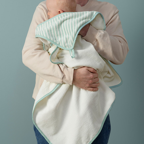 LEN, baby towel with hood. 2 of 4 open dialog