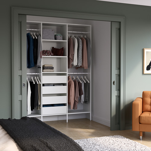 SKYTTA / AURDAL, closet con puertas corredizas. 5 de 5 abrir diálogo