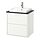 Select colour variation: White / black marble effect