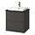 Select colour variation: Dark grey / black marble effect