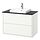 Select colour variation: white/black marble effect