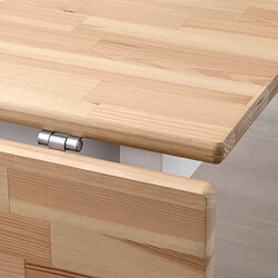 Measurement Illustration - PINNTORP drop leaf dining table