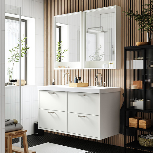HAVBÄCK / ORRSJÖN, tocador de baño+lavamanos+grifos. 2 de 7 abrir diálogo