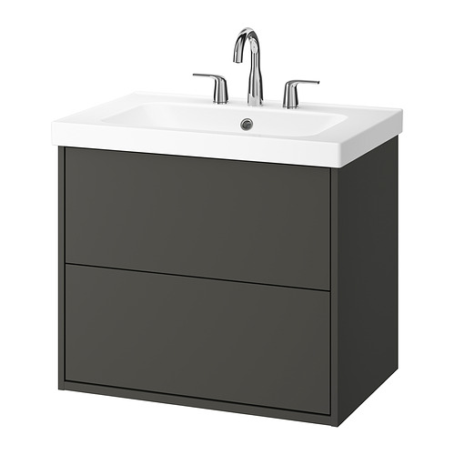 HAVBÄCK / ORRSJÖN, Bathroom vanity with sink & faucet. 1 of 7 open dialog