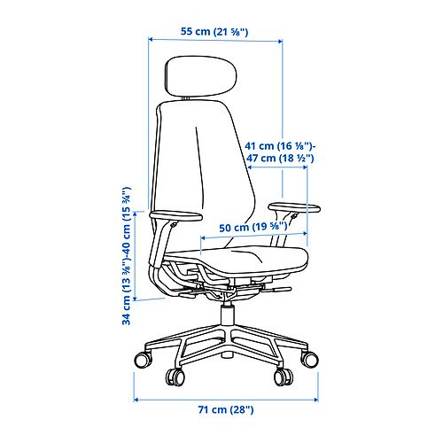 STYRSPEL, gaming chair. 3 of 10 open dialog