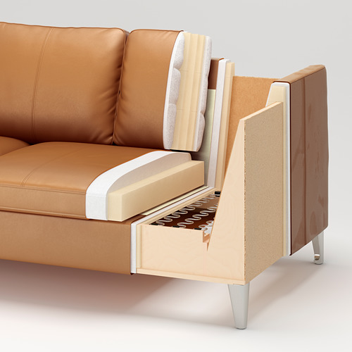 STOCKHOLM, 3 seat sofa. 6 of 7 open dialog