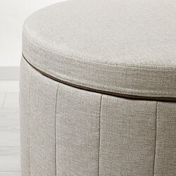 Measurement Illustration - SIDSJÖ pouffe with storage
