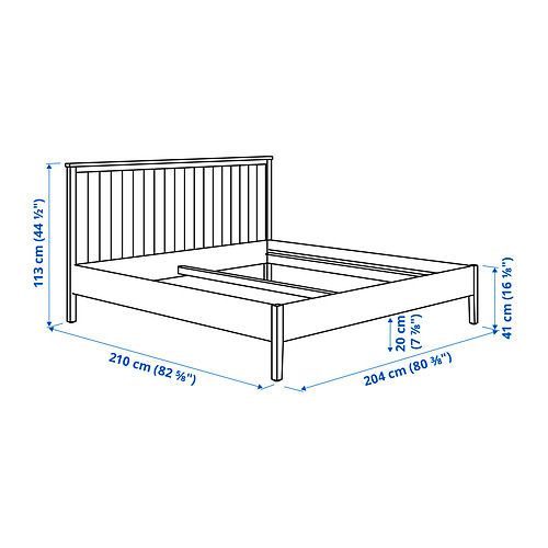GULLABERG, bed frame. 7 of 7 open dialog