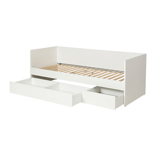 VIHALS, day-bed frame with storage. 2 of 11 open dialog
