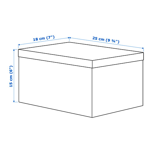 GJÄTTA, storage box with lid. 7 of 7 open dialog