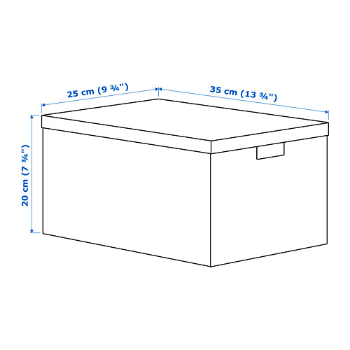GJÄTTA, storage box with lid. 10 of 10 open dialog