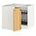 Select colour variation: white/Sinarp oak veneer