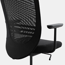 Measurement Illustration - FLINTAN office chair with armrests