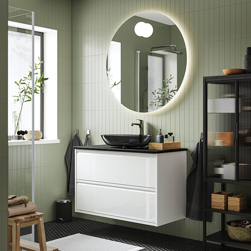 ÄNGSJÖN / OXMYREN, tocador de baño+cajones. 2 de 7 abrir diálogo