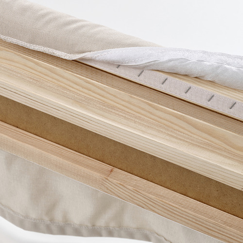 TÄRNKULLEN, upholstered bed frame. 9 of 13 open dialog