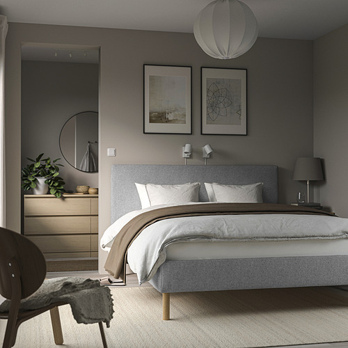 TÄRNKULLEN, upholstered Full bed. 3 of 13 open dialog