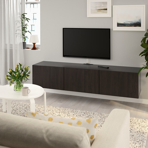 BESTÅ, banco para TV con puertas. 5 de 8 abrir diálogo