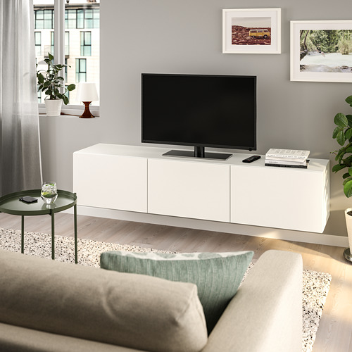 BESTÅ, TV unit with doors. 5 of 8 open dialog