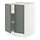 Select colour variation: white/Nickebo matt grey-green