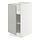 Select colour variation: white/Havstorp light gray