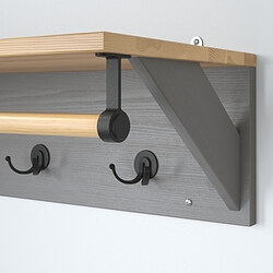 Measurement Illustration - KALLSÖ hat rack