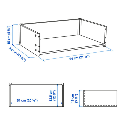 BESTÅ, drawer frame. 3 of 3 open dialog