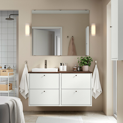 HAVBÄCK / ORRSJÖN, Mueble lavamanos con gavetas y llave DALSKÄR,. 2 de 8 abrir diálogo