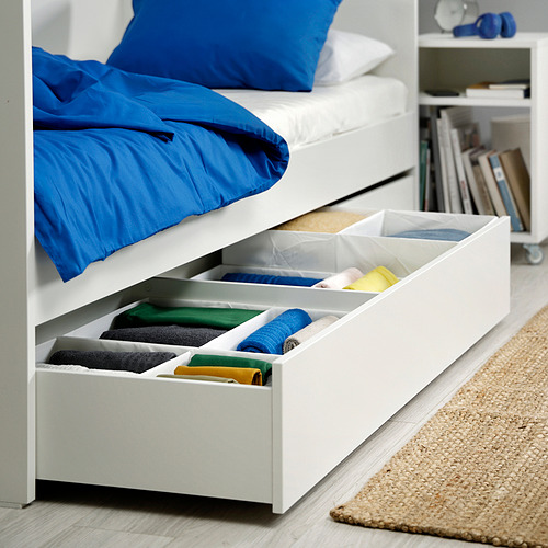 VIHALS, day-bed frame with storage. 8 of 11 open dialog